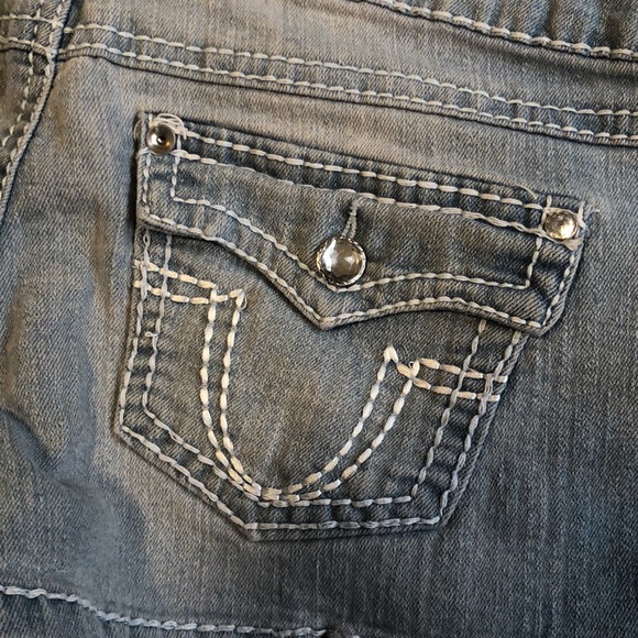 Jean shorts - light wash - Picture 4 of 12